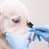 Pet Eye Comb Brush-Wiggleez-Black and Silver-Wiggleez