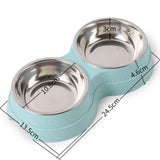 Pet Food Bowl-Wiggleez-Blue-Wiggleez