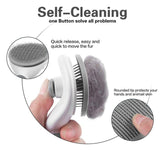 Pet Hair Brush-Wiggleez-Silver-Wiggleez
