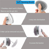 Pet Hair Brush-Wiggleez-Silver-Wiggleez