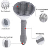 Pet Hair Brush-Wiggleez-Silver-Wiggleez