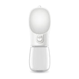 Portable Dog travel Water Bottle-Wiggleez-White A-350ml-Wiggleez