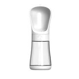 Portable Dog travel Water Bottle-Wiggleez-White D-350ml-Wiggleez