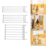 Portable Retractable Dog Gate for Indoor Safety-Wiggleez-Height 24cm-Wiggleez