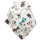 Premium Cotton Dog Bandanas-Wiggleez-Multi-color 8-Wiggleez