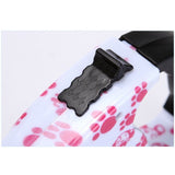 Printed Retractable Dog Leash-Wiggleez-Red-3m-Wiggleez