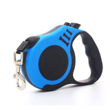 Printed Retractable Dog Leash-Wiggleez-Blue-3m-Wiggleez