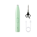Professional Lightweight Silent Electric Dog Foot Hair Trimmer-Wiggleez-Blue-Wiggleez