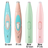 Professional Lightweight Silent Electric Dog Foot Hair Trimmer-Wiggleez-Blue-Wiggleez