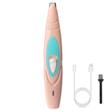 Professional Lightweight Silent Electric Dog Foot Hair Trimmer-Wiggleez-Blue-Wiggleez