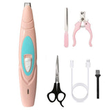 Professional Lightweight Silent Electric Dog Foot Hair Trimmer-Wiggleez-Blue-Wiggleez