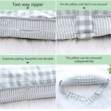 Soft Lounger Cozy Warm Stylish Pet Bed for Cats-Wiggleez-Green-S 26 x 18 in-Wiggleez