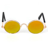 Vintage Round Cat Sunglasses-Wiggleez-Silver Transparent-Wiggleez