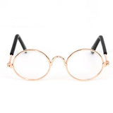 Vintage Round Cat Sunglasses-Wiggleez-Silver Transparent-Wiggleez