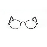 Vintage Round Cat Sunglasses-Wiggleez-Silver Transparent-Wiggleez