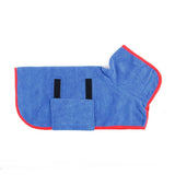 Warm Dog Bathrobe Towel-Wiggleez-Green-S-Wiggleez