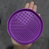 Anti-Slip Slow Food Bowl Anti-choking Silicone Toy Food Plate-Wiggleez-Image Color-Wiggleez