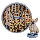 Anti-Slip Slow Food Bowl Anti-choking Silicone Toy Food Plate-Wiggleez-Image Color 17-Wiggleez