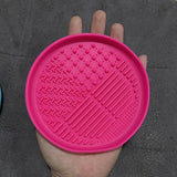 Anti-Slip Slow Food Bowl Anti-choking Silicone Toy Food Plate-Wiggleez-Image Color 29-Wiggleez