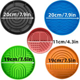 Anti-Slip Slow Food Bowl Anti-choking Silicone Toy Food Plate-Wiggleez-Image Color-Wiggleez