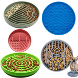 Anti-Slip Slow Food Bowl Anti-choking Silicone Toy Food Plate-Wiggleez-Image Color-Wiggleez