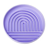 Anti-Slip Slow Food Bowl Anti-choking Silicone Toy Food Plate-Wiggleez-Image Color 1-Wiggleez