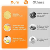 Interactive Electric Flapping Duck Bird Cat Toys With Catnip Vibration Sensor-Wiggleez-Flapping Duck-Wiggleez